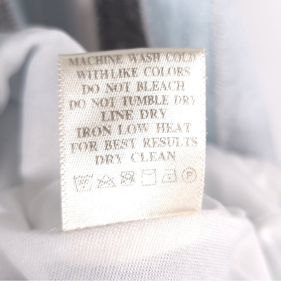 Loveriche Mini Dress Flare Striped Tassels Ruffled Hem Cotton LD42842 SMALL - Picture 13 of 14